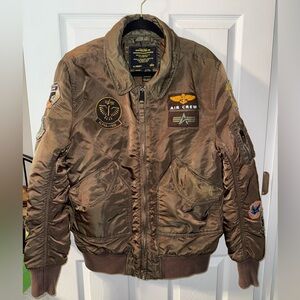 Alpha Industries Bomber Jacket Size Medium